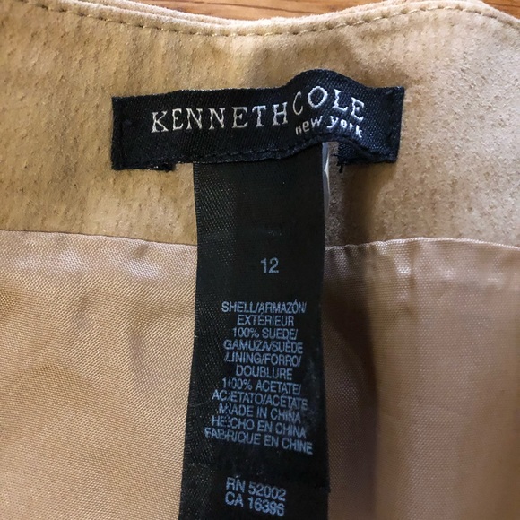 Suede Kenneth Cole Luxury Bohemian Style Pants,  6 (NWT) & 12 (NWOT) - Picture 12 of 16
